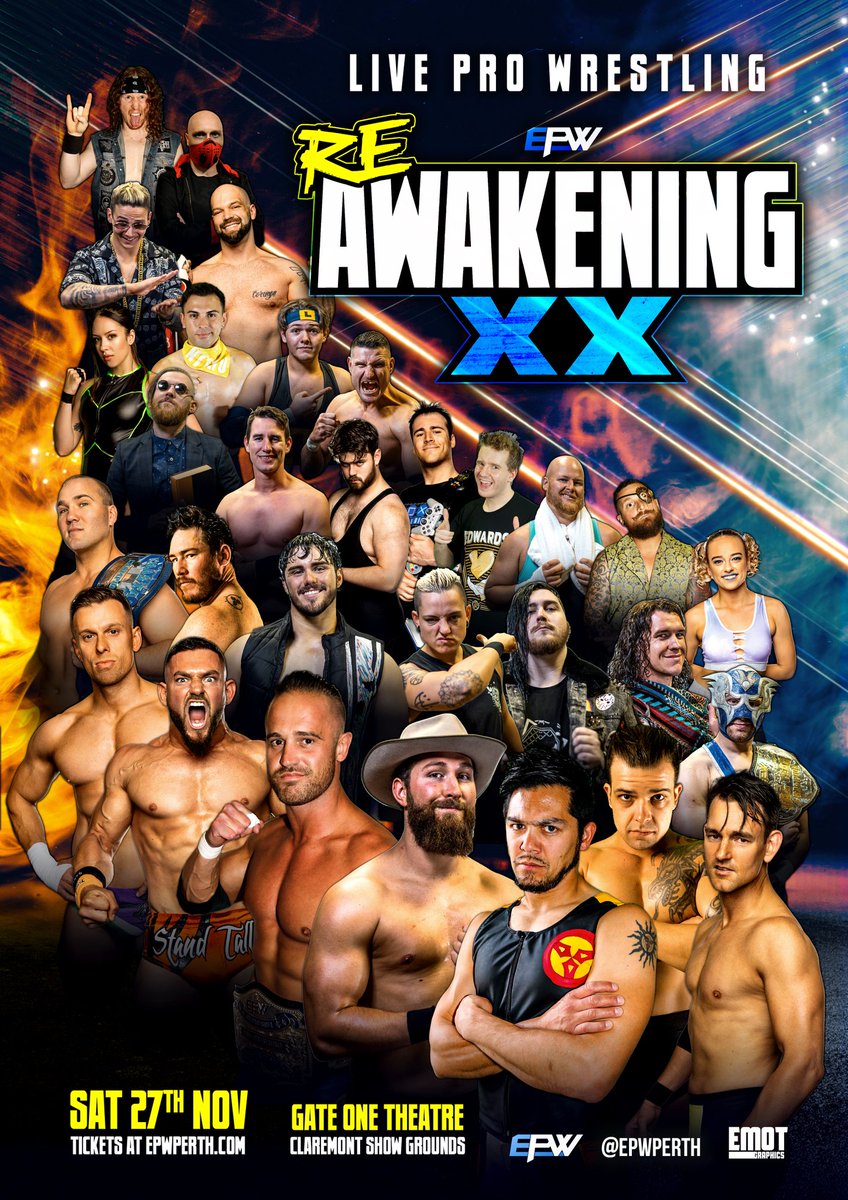 epwexchange's tweet photo. Happy @EPWPerth ReAwakening XX Day! 

#epwperth #EPWRAXX https://t.co/nbNdsJJ41w
