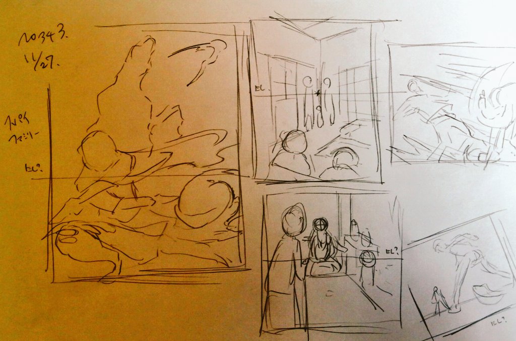 #一日一模写 343/365
1〜3枚目は下田スケッチ様イラスト 