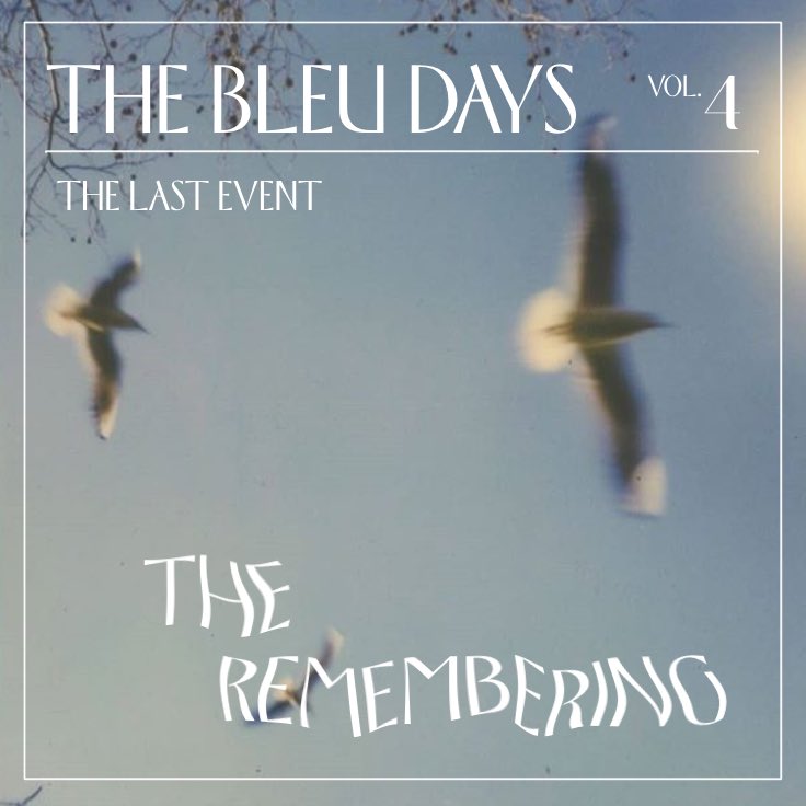 ofBleuDays's tweet photo. ️️ ️️ ️️

The Remembering.    

 ️️ ️️ ️️ https://t.co/t8q6Xb7401