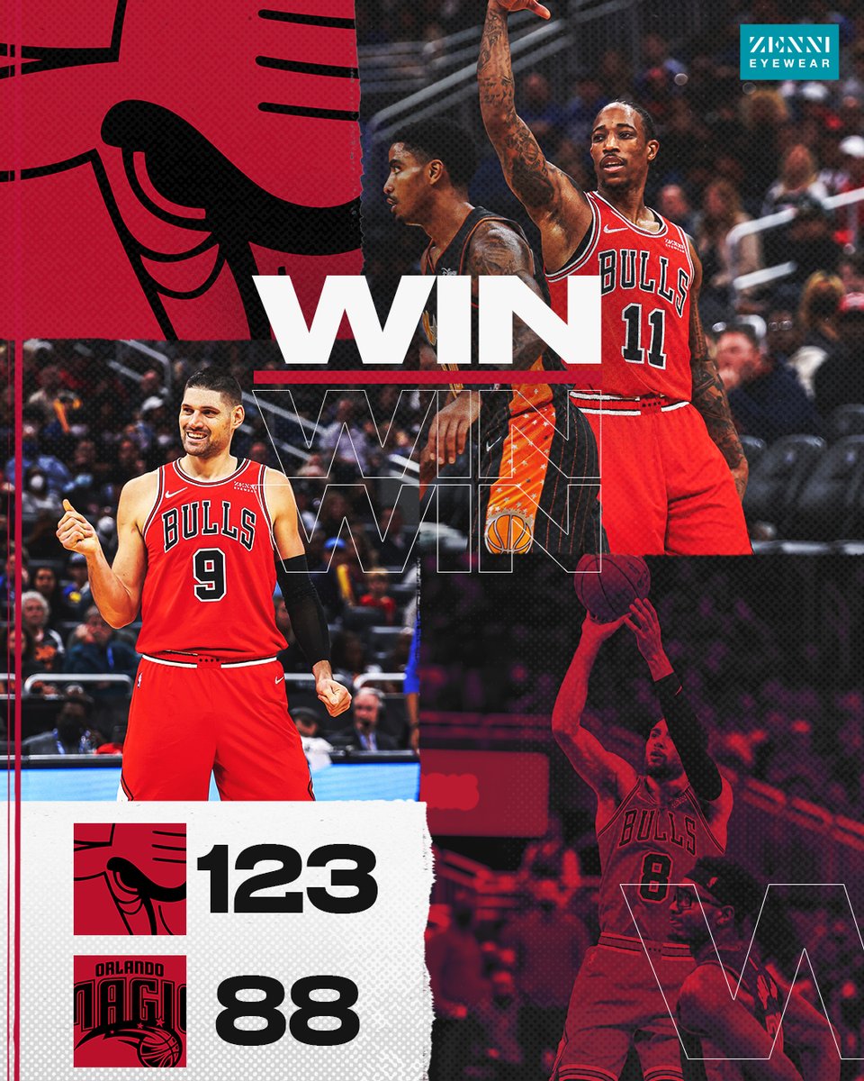 BULLS WIN
BULLS WIN
BULLS WIN