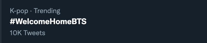 tiny875letters's tweet photo. 10,000 Tiny Love Letters to say #WelcomeHomeBTS. We're grateful for your participation and hope you guys keep up with this tag through until the moment BTS and ARMY reunite in less than 24 hours.

@BTS_twt, from all around the world, welcome home 💜 https://t.co/ThskHXY7qZ
