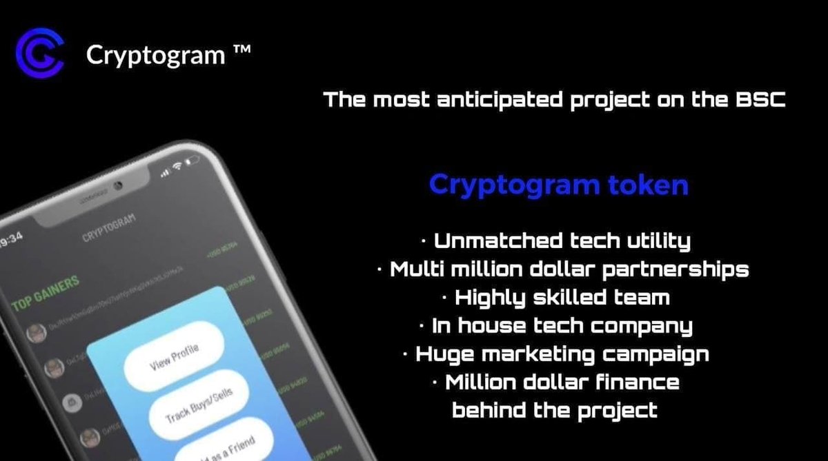 ATHena_DeFi's tweet photo. The #MiniUSDC to @CryptoGramTM on #BSC is complete and the re-launch is around the corner! π₯
Less than 22H to win a #whitelist spot:π
https://t.co/FU6Q8xpZTY
Solid Team and ππ Community! π
I'm #Bullish on #CryptoGram π
π¬https://t.co/7Vdto14Fxb
πhttps://t.co/z4xz8CyLxc https://t.co/Ltp4IPGa9Y