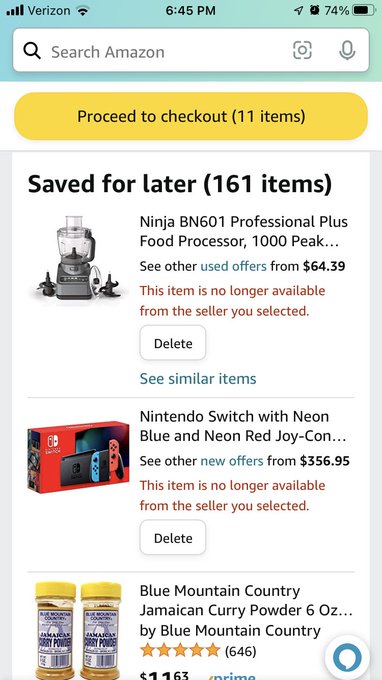 Was going to finally buy a Switch but instead of lowering the price on #BlackFriday, they raised the<a href="/tag/blackfriday"class="tags"><span>#blackfriday</span></a><a href="/tag/blackfridayamazon"class="tags"><span>#blackfridayamazon</span></a>