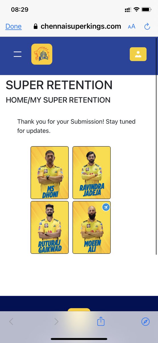 koushik98844702's tweet photo. @ChennaiIPL Hi Leo @ChennaiIPL I have My 4 Super Kings #SuperRetention https://t.co/7fUANWIBLM