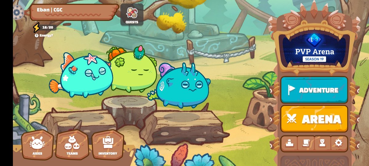 unluckyeban's tweet photo. Ello! After all the scholarship programs I've been through. I will confidently say that CGC is my home, my family. Also, I would like to grab the opportunity to thank @btc_pancake and @DegenTrash for these wonderful axies. Looking forward with my time here in CGC. LFG!!!💚 https://t.co/tz1BT0YASr