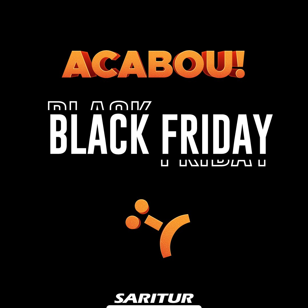 Acabou!

Agora só na Black Friday de 2022!

🚌

#BlackFriday #Saritur #Descontão #Promoção #Turismo