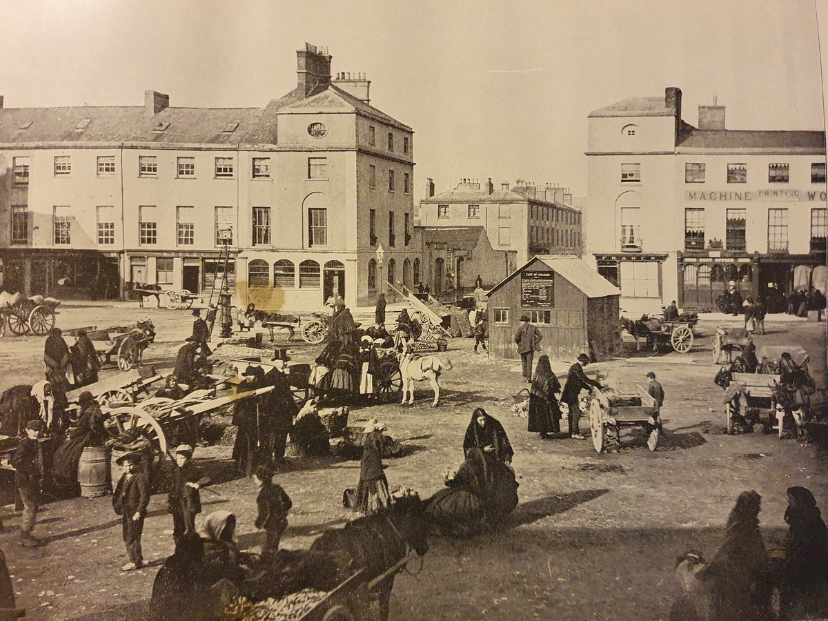 Worth zooming in on this one. A really nice shot of Grattan Square, Dungarvan, Co. Waterford.