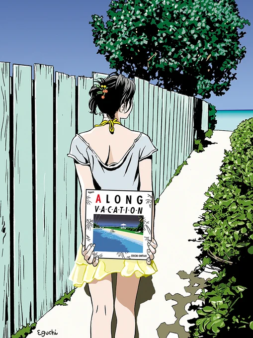 「A LONG VACATION」40thキャンペーンの時に描いたオマージュイラストのジクレー版画がフリースタイルから販売開始。
https://t.co/6cnSi1id1l 
