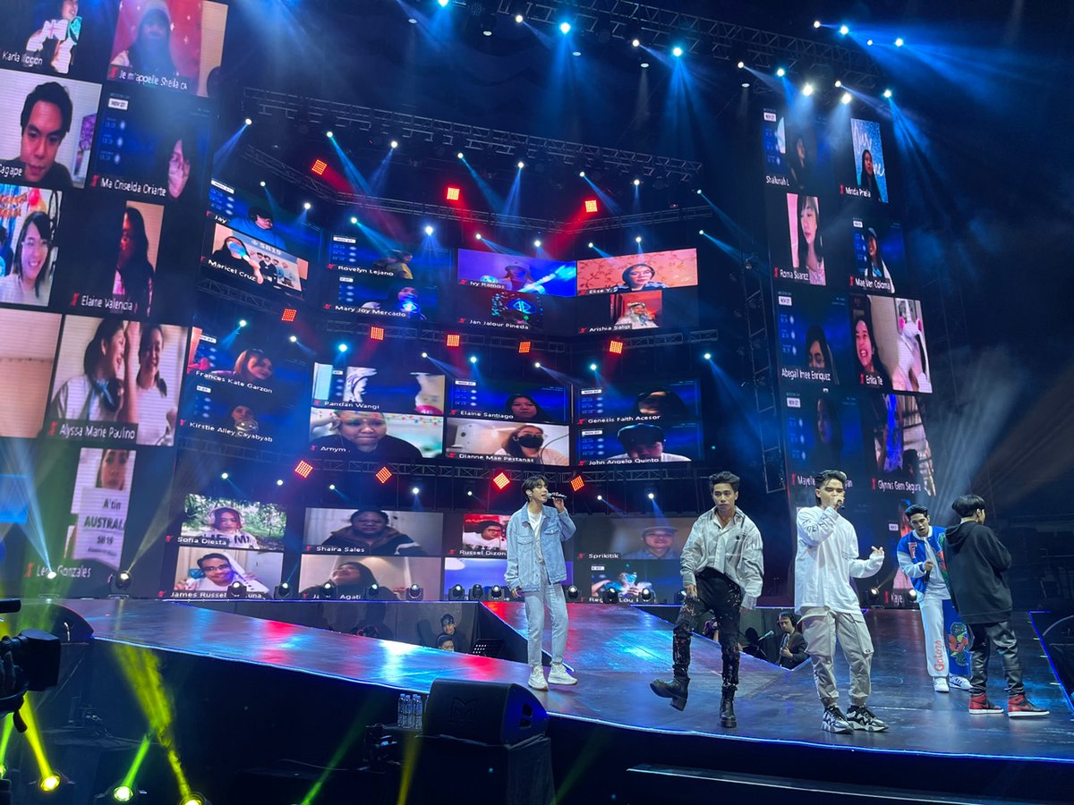 SB19Official's tweet photo. We've just finished our LIVE soundcheck! 

Now, who's ready for the main show? 👀💙

OURZONE DAY1
#SB19 #SB19OZAnnivConcert https://t.co/qVeAmoBAa5