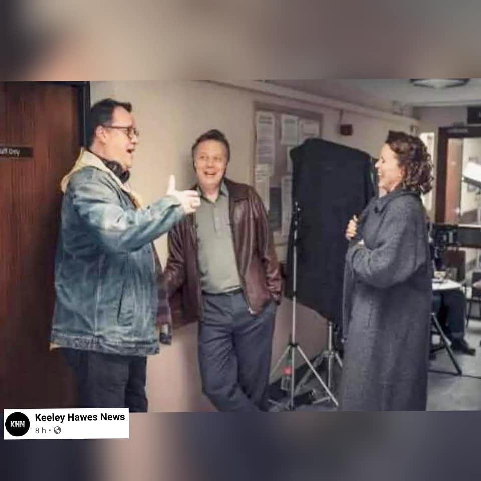 MariaSa21016180's tweet photo. The beautiful Keeley a year ago along with #Russelltdavies and #ShaunDooley, appear in the exclucive article for #EmpiresMagazine ,they talk about the new program, #Itsasin π€π#Keeleyhawes #Redproductionco #Keeleyhawesnews .amazing, how i love her. great .π€β€ thank you . https://t.co/n0pcBw92YL