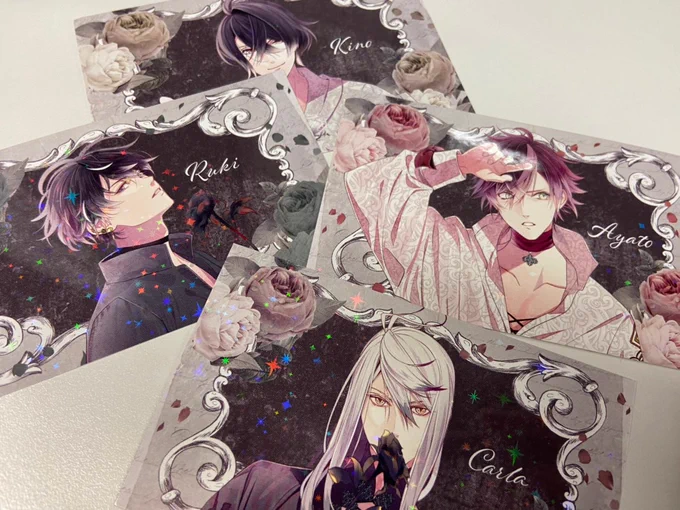 \連動キャンペーン明日まで/

🦇ステラワース店舗
🦇Rejet shop池袋本店
両店舗にて対象商品ご購入(ご予約)で
名刺サイズの『不死の薔薇園キラキライラストカード (全13種)』をランダムで1枚プレゼント🎁✨

📲詳細はこちら
https://t.co/61pcCKH4en
#リジェショ 