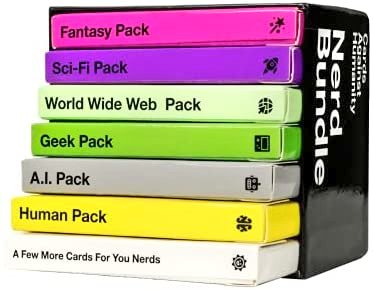 viriy101's tweet photo. Cards Against Humanity: Nerd Bundle; 6 Themed Packs + 10 All-New Cards.
For "nasty bundle"

--> https://t.co/TtYEcFYZrW

#WhatCAHWants #CAH 
#CardsAgainstHumanity https://t.co/PVajCDq4YM
