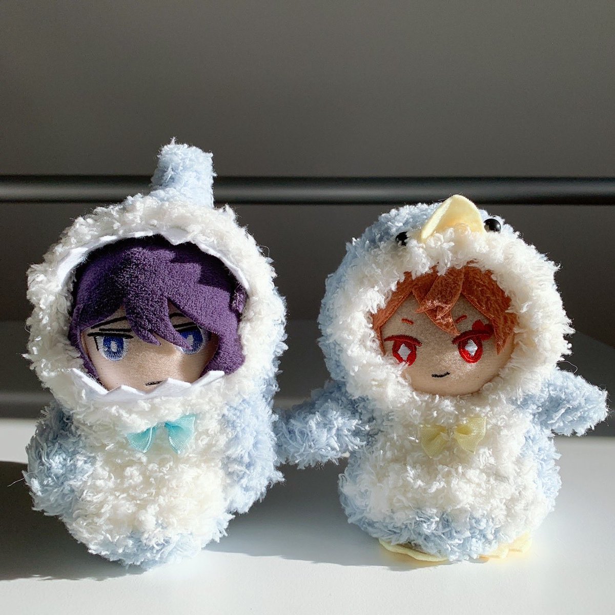 MamanNuit's tweet photo. 10cmぬいちゃんに
サメくんとペンギンさん着ぐるみを
製作しました。
ふわふわキュートに
おめかし😍 https://t.co/mwIVua9Avp