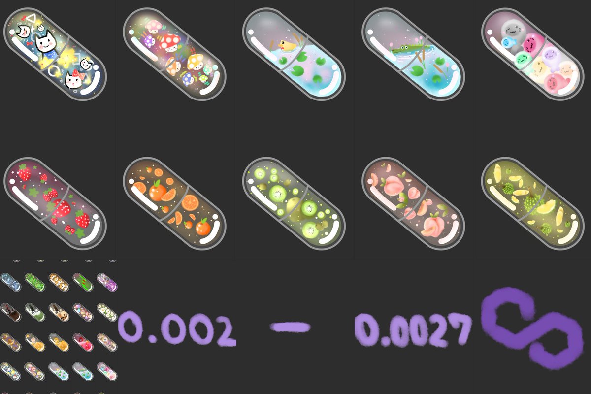 💫💫 NEW DROP💫💫
***Opensea Polygon***
😷😷😷Capsule😷😷😷
opensea.io/collection/cap…

🐶🐶🐶 Puppy 🐶🐶🐶
opensea.io/collection/pup…

#NFTpolygon #NFTdrops #NFTTHAILAND #NFTshill