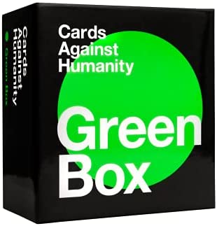 vanawatt's tweet photo. Cards Against Humanity: Green Box; 300-card expansion.

--> https://t.co/GUQQyOX6jm

#WhatCAHWants #CAH 
#CardsAgainstHumanity https://t.co/BovADHliMt