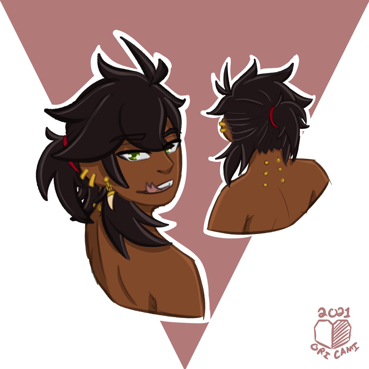 AceTooney's tweet photo. Here is Melano's Band AU design!
#webcomic #AlternateUniverse #characterdesign #outcaste https://t.co/UvbdmjlJxs