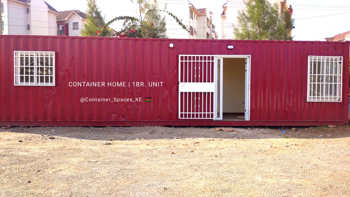 EdarnsLtd's tweet photo. #ContainerHome | 1BR. Self-Contained _ (Nrb.,KE) https://t.co/pxhu21Xm2L