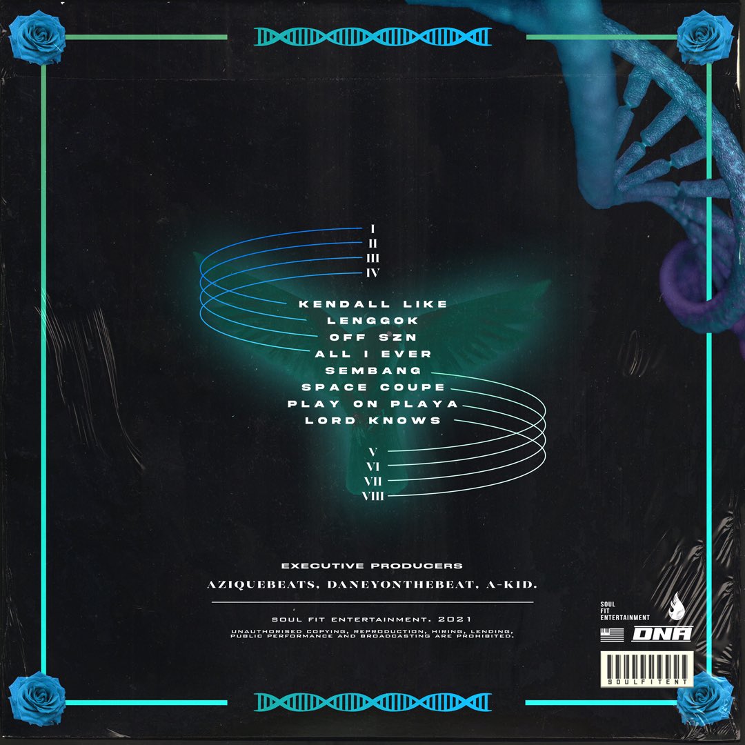 NEW : The wait is over, DNA SIDE B OUT NOW ! Taking things colder &amp; more vibes this time. Tell us which one is your favourite! 🧬 
@ammardanijel @adashkid <a href="/SoulFitEnt/">Soul Fit Ent.</a> 

LINKS :
SIDE B - open.spotify.com/album/3FkgqTZ8… 

SIDE A - open.spotify.com/album/2YtktdsP…