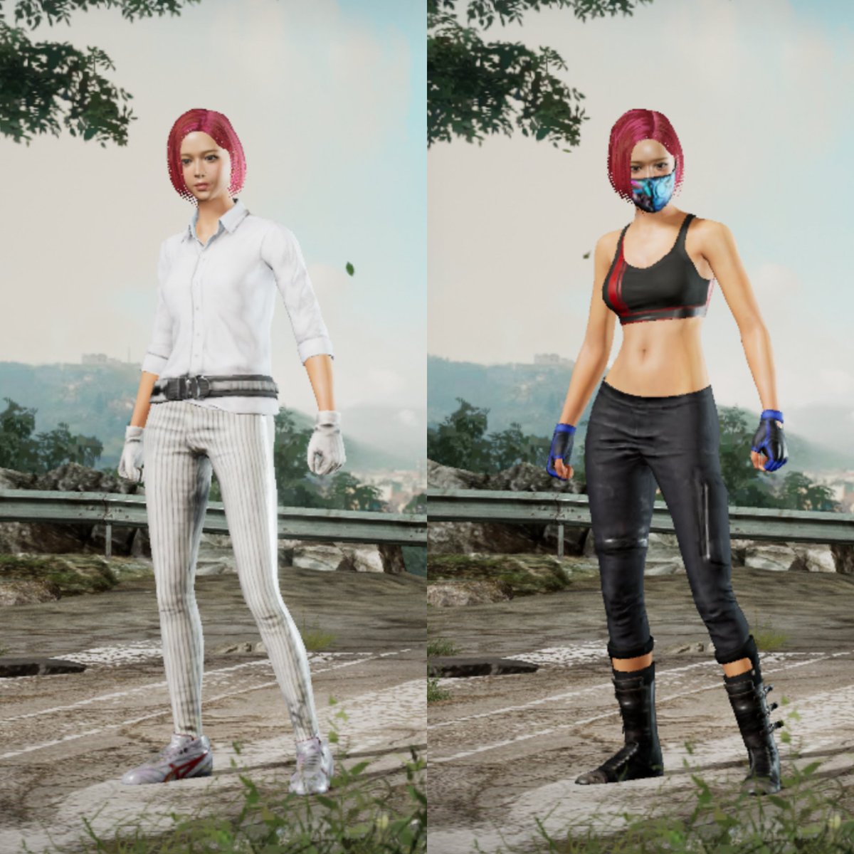 No weapon loadouts but outfit loadouts 😃
#PUBGNEWSTATE