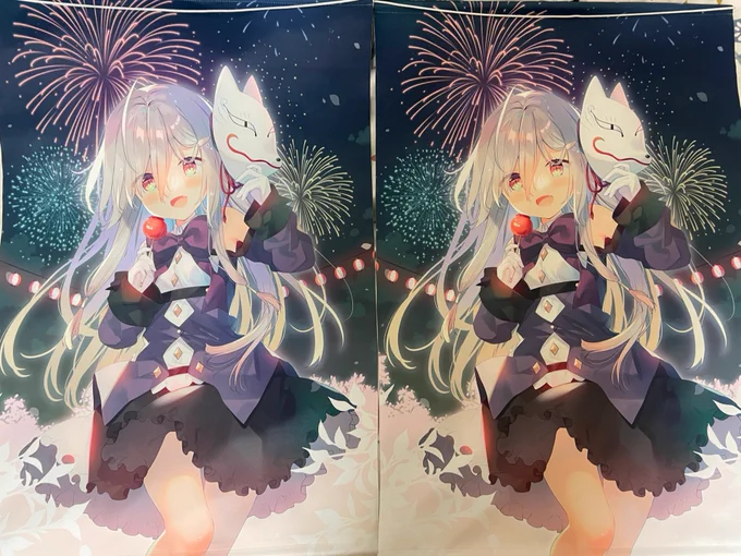 クロちゃんタペの色校正を頂いたぞい! 