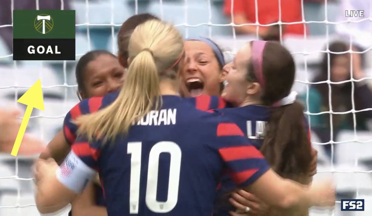 leekai99's tweet photo. hmmm 🤔? @FOXSports #USWNT https://t.co/MokPijABHr