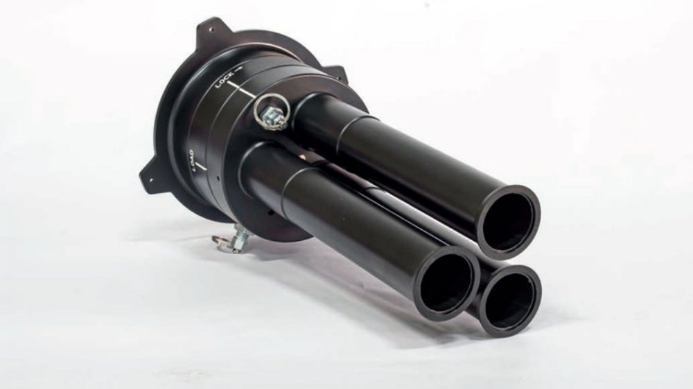 Ninja998998's tweet photo. South African DLP-3 / DLP-6  drone-mounted grenade launcher https://t.co/m9AGOcg5Yj