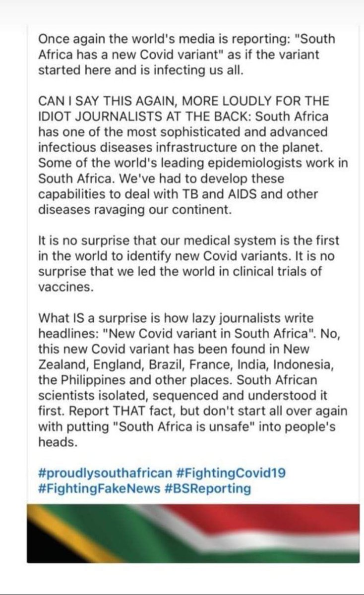 Interesting facts from SA