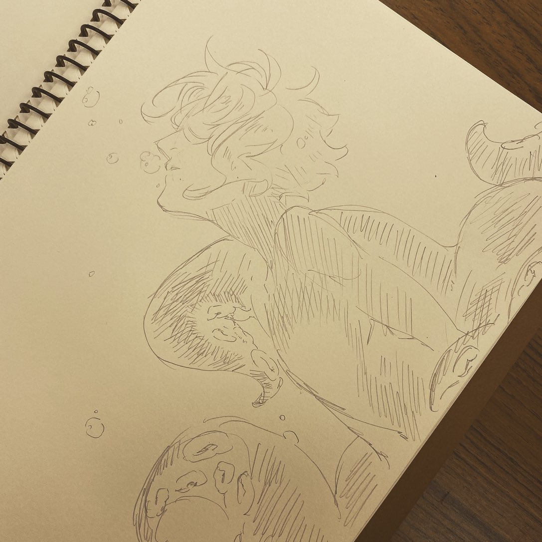 「らくがき色々した✏️ 」|アヒル🐥次は6/25のイラスト