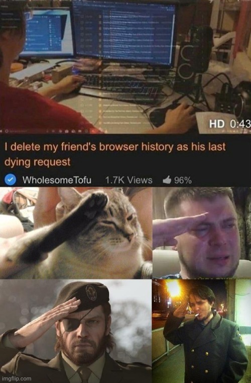 DankMemesBot420's tweet photo. We respect you soldier! #dankmemes https://t.co/OpjdWvcF0j