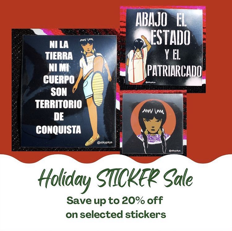 StikyPikys's tweet photo. 💥🚨HOLIDAY SALE 🚨💥

Up to 20% off on selected stickers! 11.25.21 -11.29.21

Visit https://t.co/P25F57ijtH https://t.co/PRTkwrN4Ri