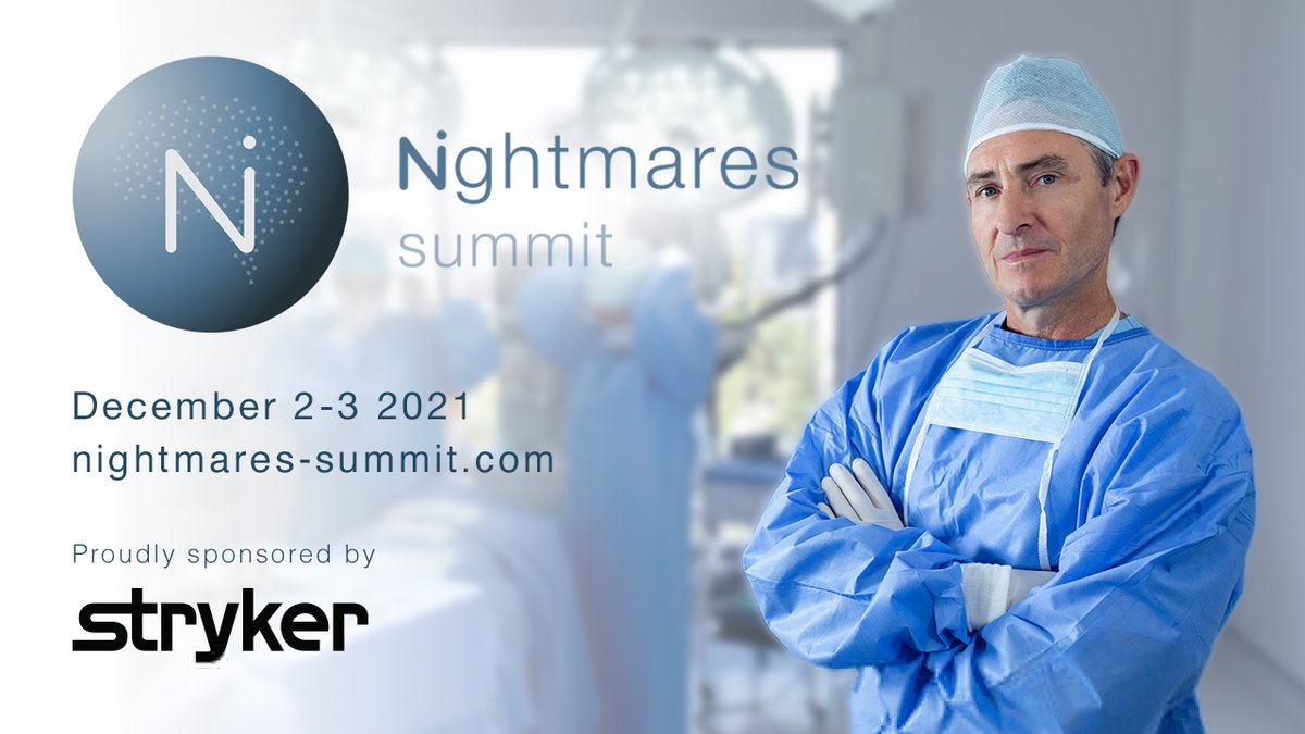 Nightmares Summit (@nightmaressumm1) on Twitter photo Thanks to the support of Stryker, the Nightmares Summit is more than just a dream!
🎟 Register free: bit.ly/NSummit2021
💻 Online event 2-3 Dec
👉 #NightmaresSummit where global experts review complex cases in #neurointervention
Course Director <a href="/DoctorGaldamez/">Mario Martínez-Galdámez</a>
<a href="/Stryker_NV/">StrykerNeurovascular</a> Thanks to the support of Stryker, the Nightmares Summit is more than just a dream!
🎟 Register free: bit.ly/NSummit2021
💻 Online event 2-3 Dec
👉 #NightmaresSummit where global experts review complex cases in #neurointervention
Course Director <a href="/DoctorGaldamez/">Mario Martínez-Galdámez</a>
<a href="/Stryker_NV/">StrykerNeurovascular</a>