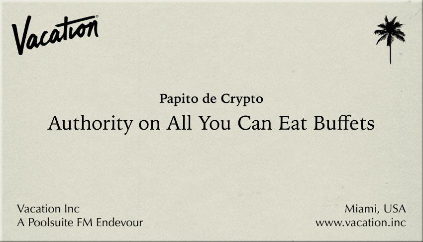 PapitoCrypto's tweet photo. @Poolsuite Reportin for duty https://t.co/opzcSNjqGa