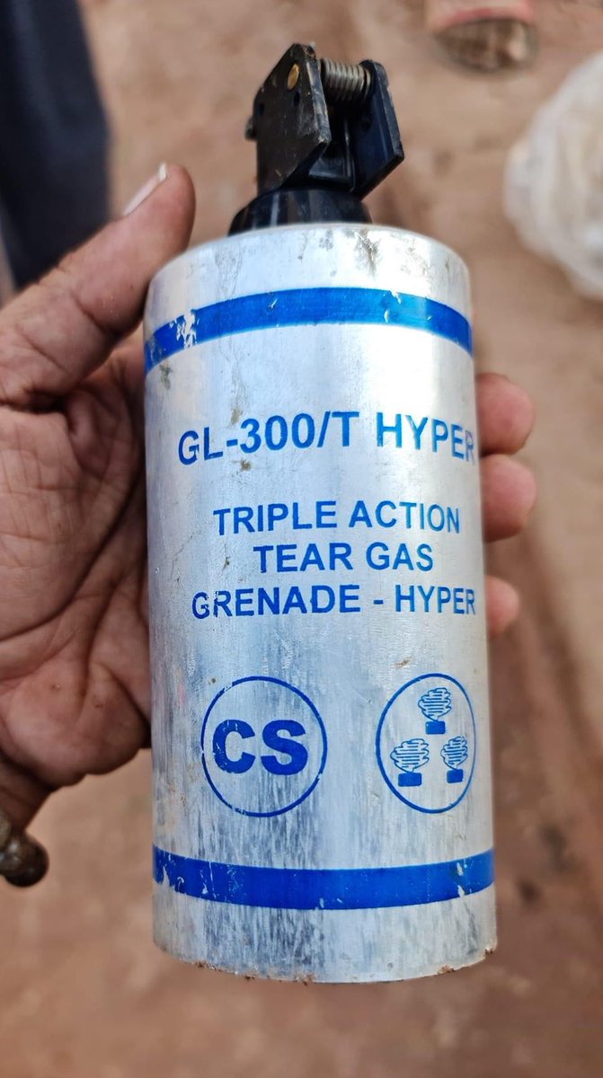SudanzUprising's tweet photo. Pictures of the tear gas canisters from the #Nov21March #مليونية21نوفمبر
#SudanCoup https://t.co/K8WmpVzI0h