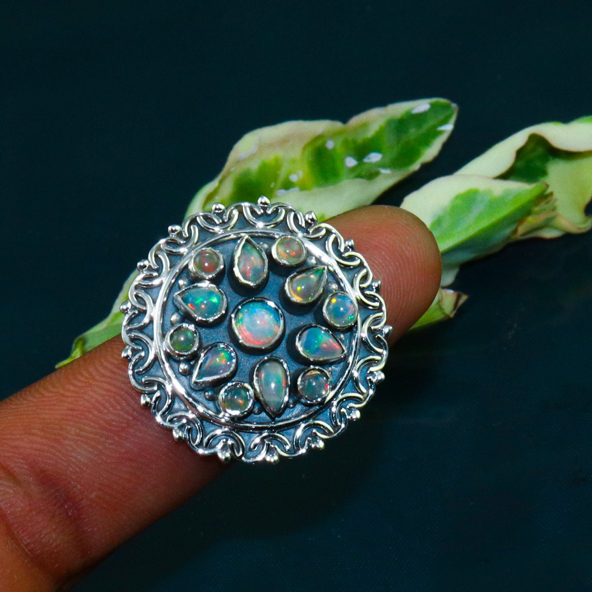 Excited to share the latest addition to my #etsy shop: Natural Beautiful Ethiopian fire Opal Ring / Fashion jewelry / Opal fine jewelry / opal with stunning set in sterling silver/ Nickel Free etsy.me/3I84i2K #yes #opal #silver #women #stone #bohohippie #bezel