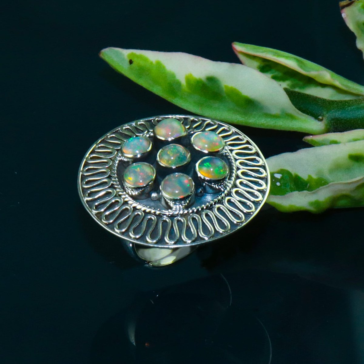 Excited to share the latest addition to my #etsy shop: Natural Beautiful Ethiopian fire Opal Ring / Fashion jewelry / Opal fine jewelry / opal with stunning set in sterling silver/ Nickel Free etsy.me/3cPjVO6 #yes #opal #silver #women #stone #bohohippie #bezel