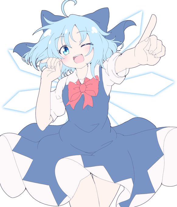 昨日のぬりぬりチルノちゃ 