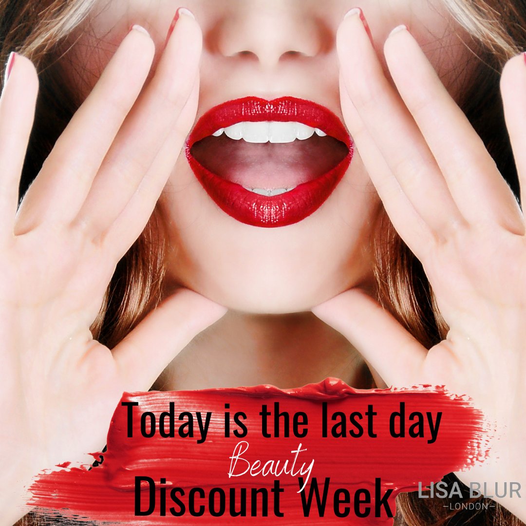 LisaBlurLondon's tweet image. Your time is running out! Today is the last day to enjoy the Discount Week
Find your lovely gifts for loved ones at lisablur.com
#discountweek #eyelashtutorial #eyelashtips #eyelashstylist #eyelashesuk #eyelashstyle #dermaplaning #dermaplaningfacial #beforeandafter