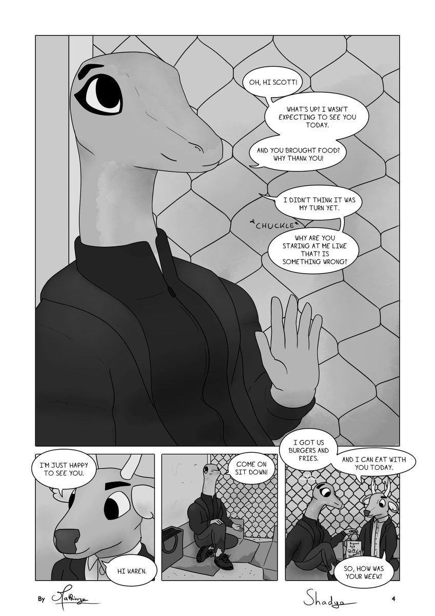 ScrollingBird's tweet photo. #Shadya page 004 #webcomic #comic #drawing #furryart #furry https://t.co/qbeyy3f3w0
