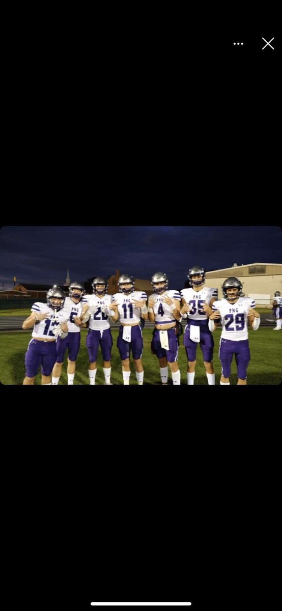 koby20101's tweet photo. Unforgettable 4 years of playing the game I love. PNG has given me something no other community can compete with. My senior season will always be remembered and cherished. Thank you to every player and coach I’ve been with through my football career… #20signingout💜🤍 https://t.co/pXO9KfXx1D