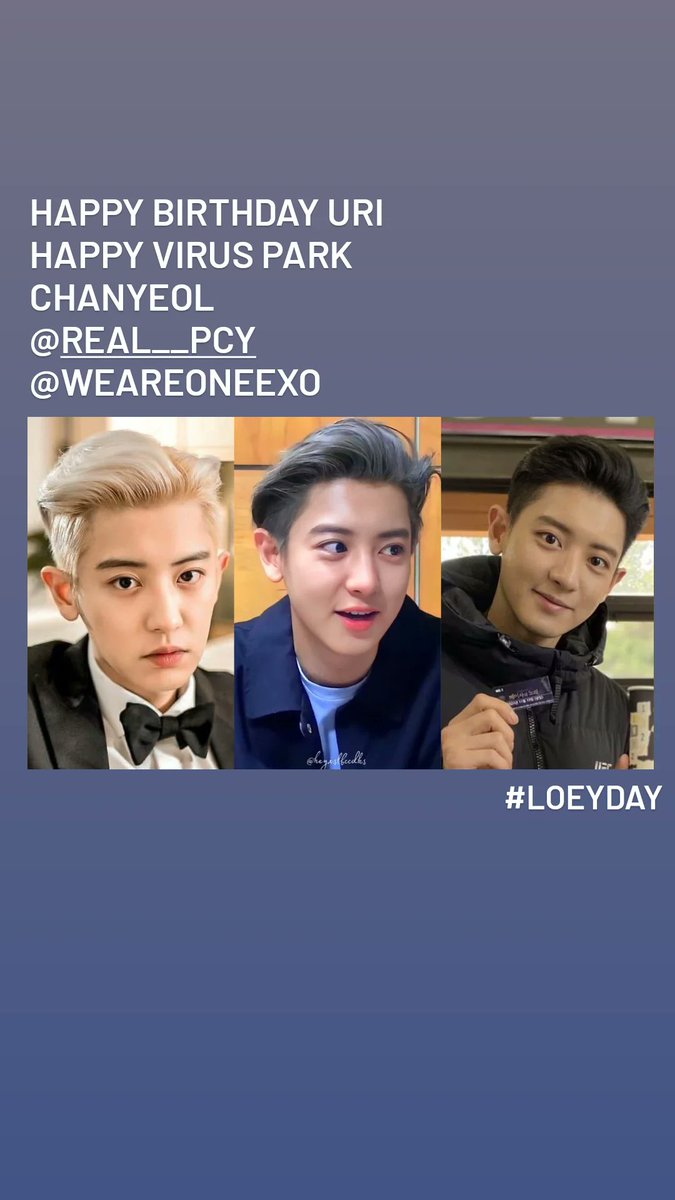 Happy birthday sir.

#CHANYEOL
#HAPPYCHANYEOLDAY
#chanyeolbirthday
#OurMeissaChanyeolDayHappy