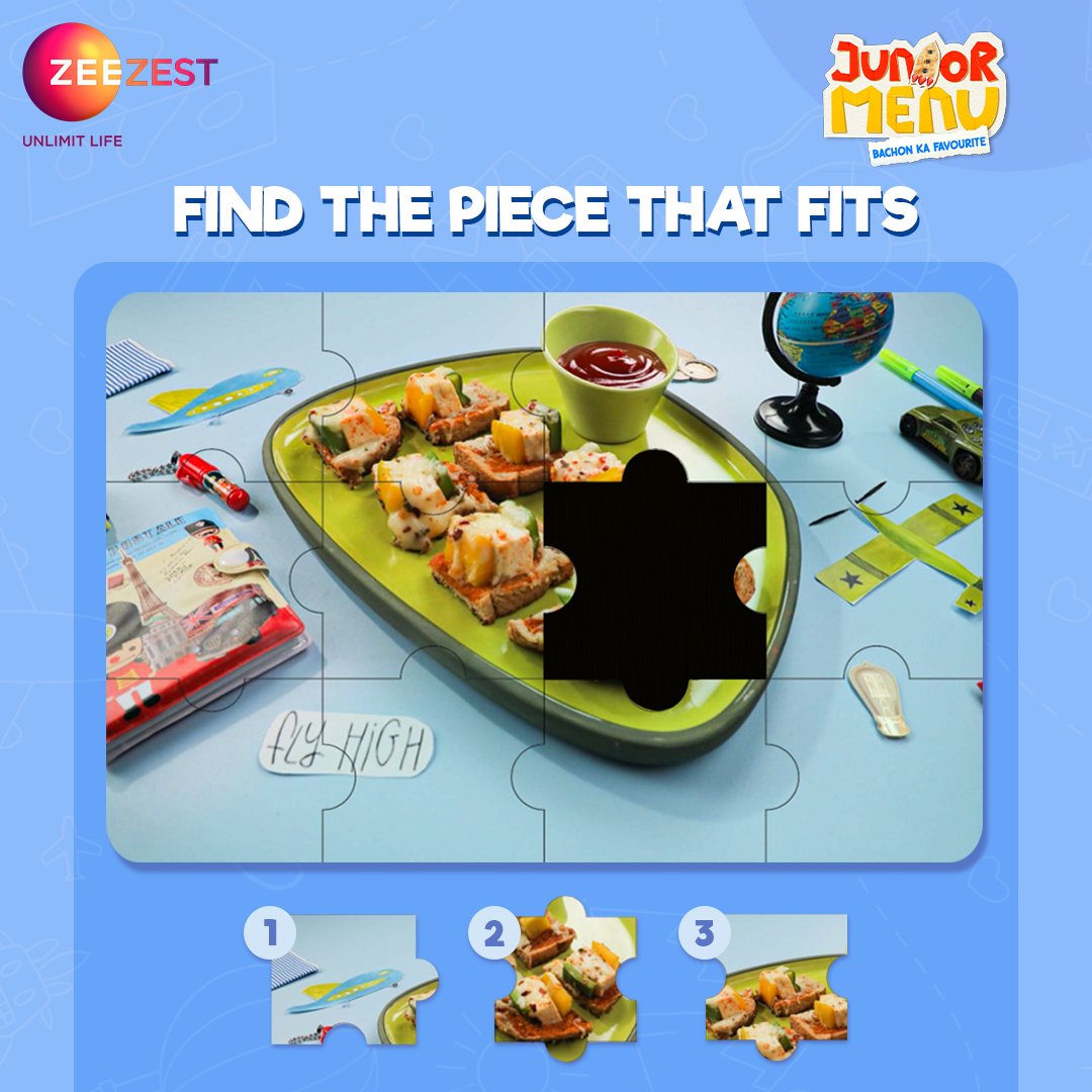 ZeeZest_'s tweet photo. When you find it go watch the recipe on Junior Menu, every Thursday and Friday at 1:30 pm only on Zee Zest.
#JuniorMenu #BachonKaFavourite #ChefPankaj #ZeeZest #UnlimitLife #HealthyFoodForKids #FoodTalkIndia #ExplorePage https://t.co/Ki0dDH4gOl