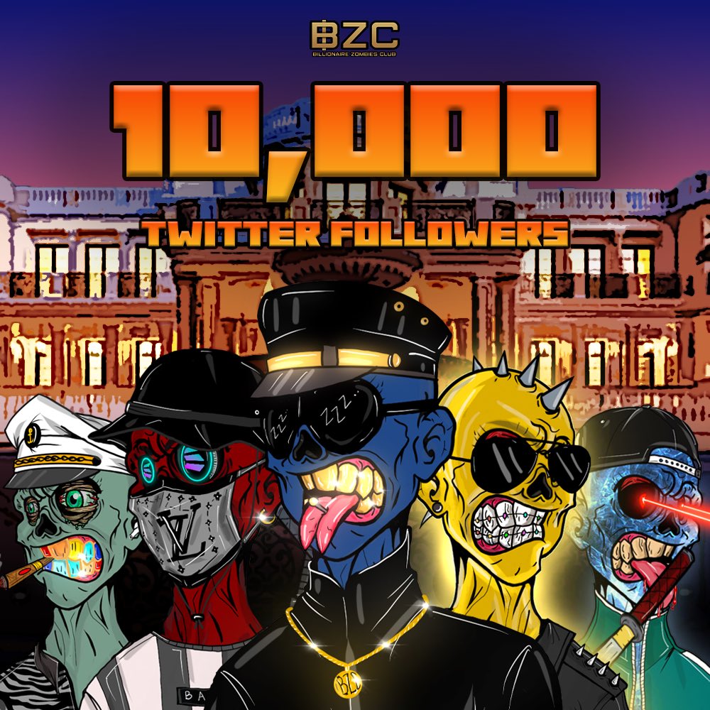 bzombiesc's tweet photo. Thank you so much everyone! We will not be here without you guys! Really appreciate every single one of you for being here with us! LFG!! #NFTCommunity #bzcarmy https://t.co/hO64jf4VTM
