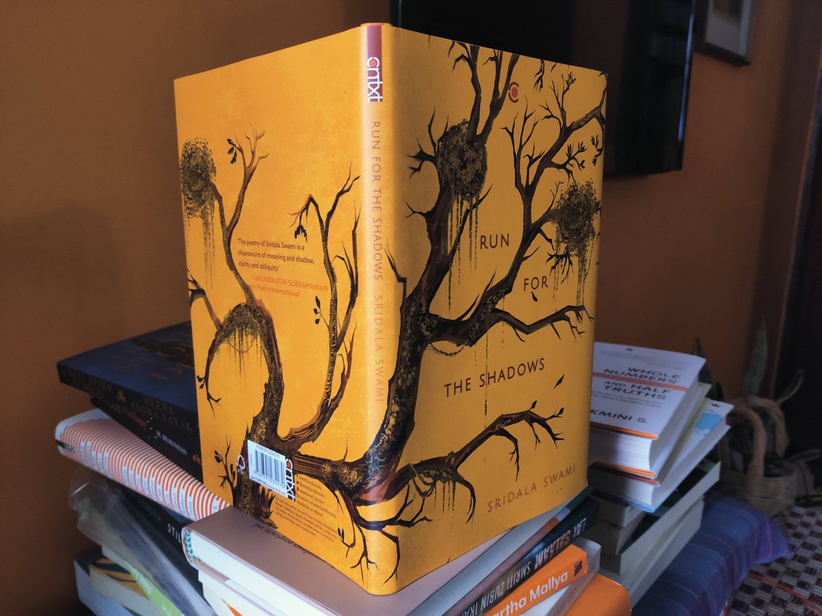 karthikavk's tweet image. Look what I just got! The first copy of a new collection of poems by @sridala. Moody, sunlit, exquisite. @saurabhgarge @ContextIndia