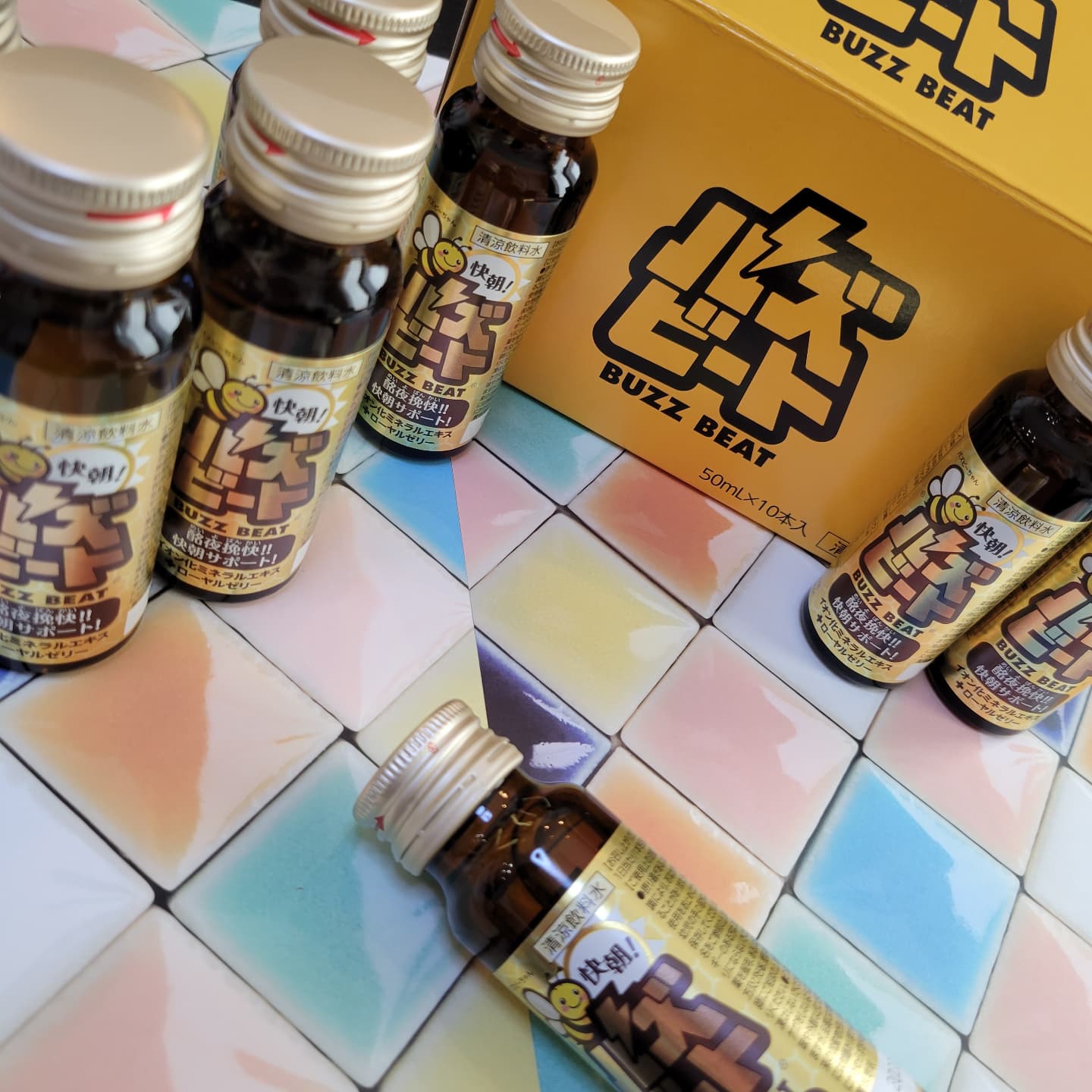 オレンジペコ 飲んだ後にも前にも そして 途中でも二日酔い対策に 効果がある バズビート 翌朝の目覚めが違うので オススメします 甘くて飲みやすいですよ コエタス バズビート 二日酔い対策 ローヤルゼリー イオン化ミネラル