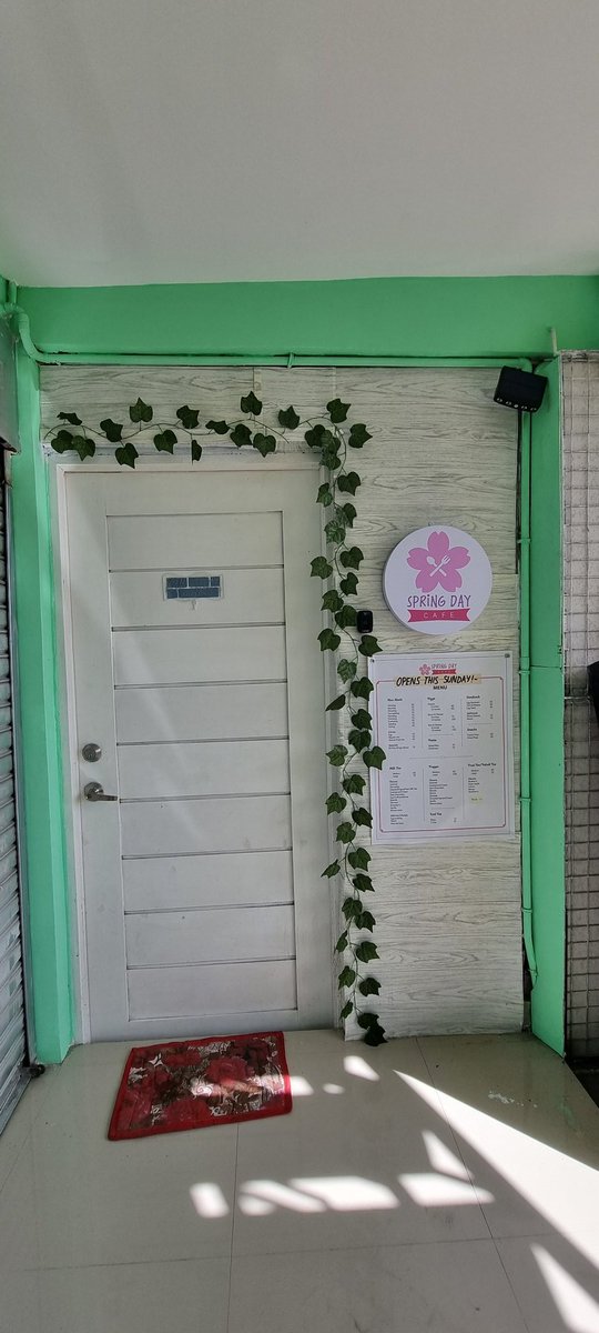 YoonJinnie85's tweet photo. Spring Day Cafe @SpringDay0412 will be officially open tomorrow.

Everyday except Tuesdays
10am-8pm

Open for dine-in, take-out and delivery.

Loc: Right across Jollibee Camarin Kiko

Hope to see you!~ 💜 https://t.co/aRV95WZ5hu