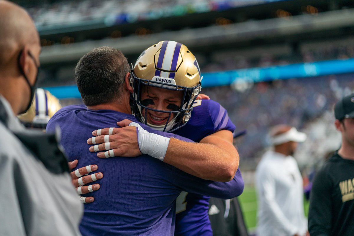 TimOtton's tweet photo. Life doesn’t always hand us fairytale endings @CadeOtton, but you’ve been a great Husky&amp;I couldn’t be more proud of you.  Keep being a wonderful son, brother,husband, teammate and friend.  #ngunngu https://t.co/uUXoM3E8fJ