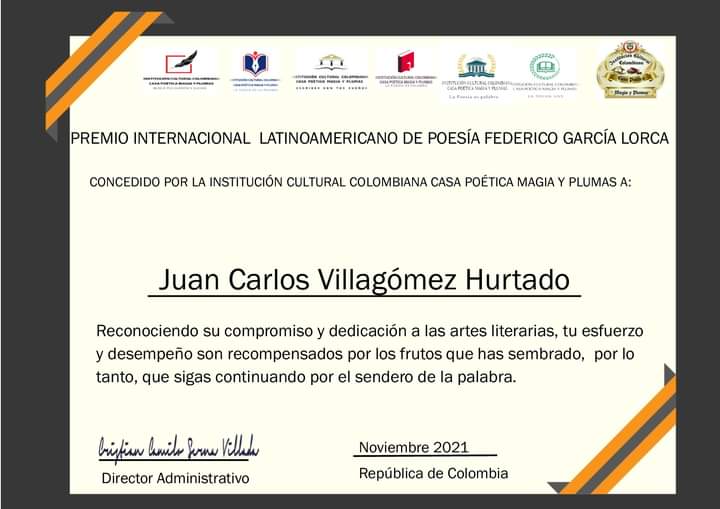 Juancavi77's tweet photo. RECONOCIMIENTO INTERNACIONAL.

# 26

Juanca 2.021 https://t.co/VkPtFqr1Ys