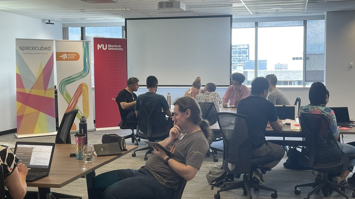 Busy day at <a href="/MurdochUni/">Murdoch University</a> X <a href="/space3ed/">Spacecubed</a> with the <a href="/SWPerth/">StartupWeekend Perth</a> &amp; <a href="/globalgoalsjam/">Global Goals Jam</a> takeover! With mini sprints led by industry professionals, these individuals have 54-hours to create real, impactful change🌏