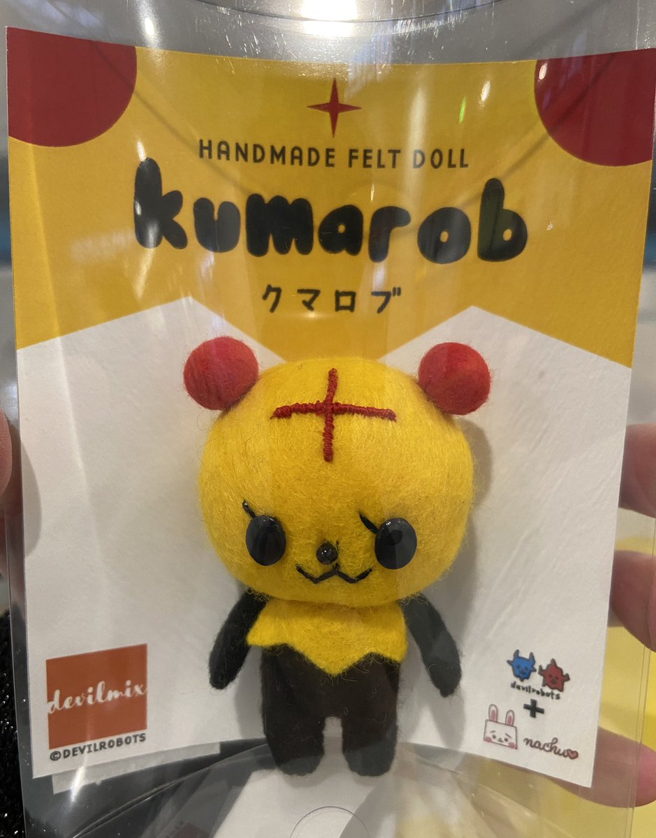 kamaboko57's tweet photo. ずっとずっとほしくて仕方なかったnachu♡さんのクマロブ( φ ω φ )
最高に可愛いずらね!
#evirob
#クマロブ
@nachuchu_no_chu https://t.co/Zszsnn0WBT
