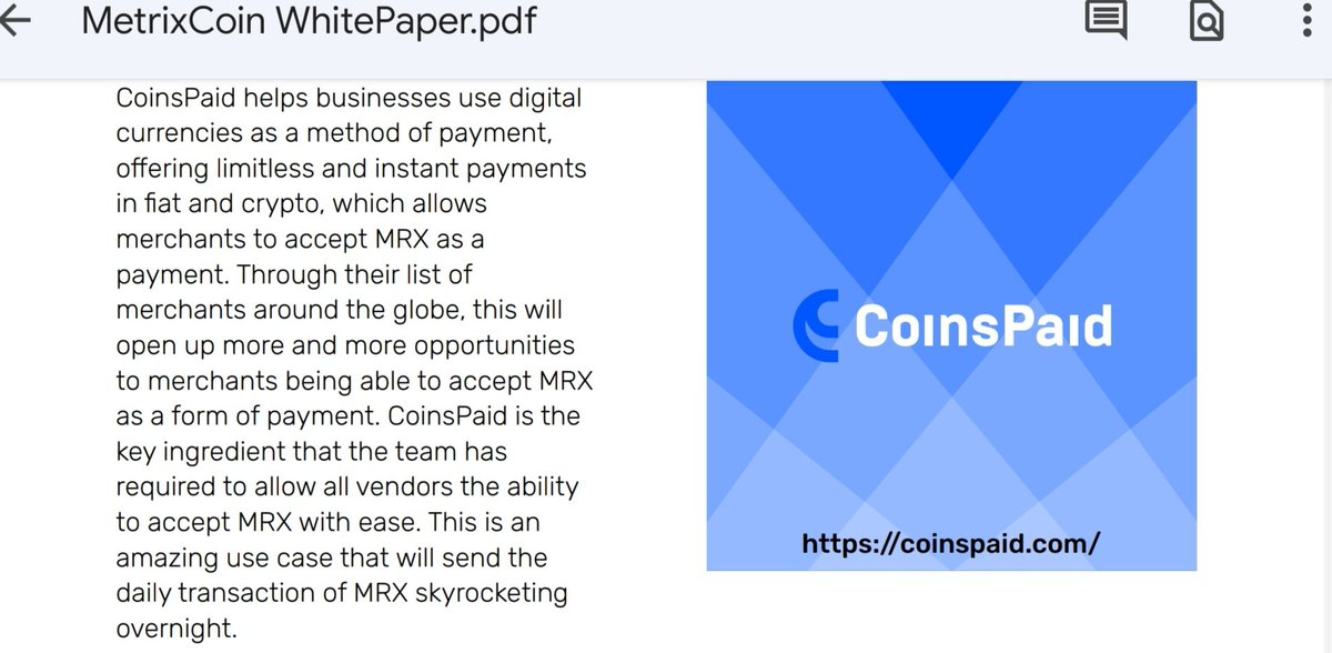 #Metrixcoin is focusing on usdt pairings and will list their main coin $MRX on Bitmart next month. See below excerpt from #Metrix whitepaper for reasons why
$btc #bitcoin
$shib #shibainu
$eth #ethereum
$cake #pancakeswap
$xtz #tezos
$ada #cardano
$sol #solana
$safemoon #safemoon